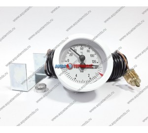Термоманометр d.52 мм 0-6 bar 0-120C для котлов Ferroli Pegasus F3 N 2S (39806020) 36400790