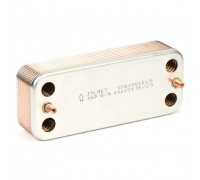 Теплообменник ГВС 16 пластин Zilmet для BAXI Eco Classic, Eco Nova (17B1901630)