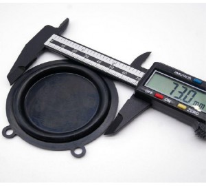 Мембрана водяного узла 73 мм 2 ушка для газовых колонок